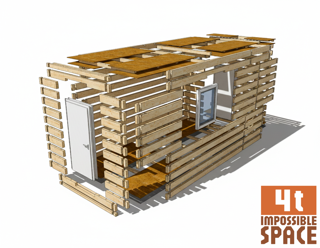 DIY Office Container 6m x 2.5m